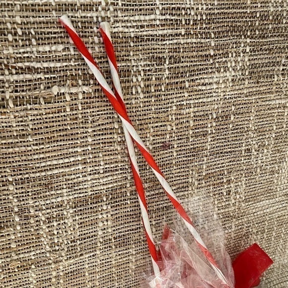 2 NEW SPARKLY WATERMELON FLORAL PICKS - Picture 4 of 5